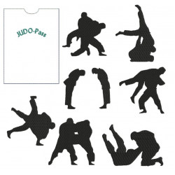 Stickserie ITH - Judo Pass inkl. Motive Silhouette